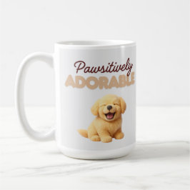 Caneca De Café Pawsitively Adorable 