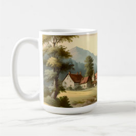 Caneca De Café Paysage de montagne