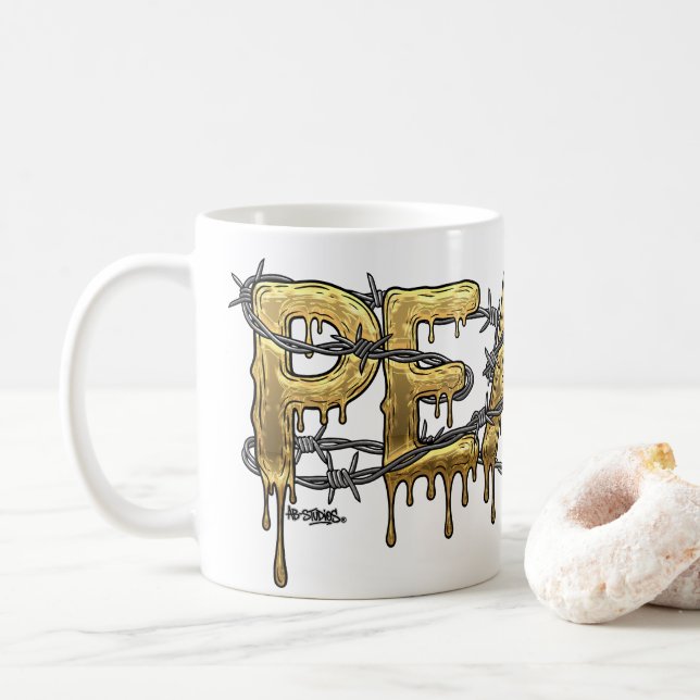 Caneca De Café Paz (Com Donut)