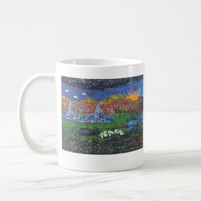 Caneca De Café Paz (Esquerda)