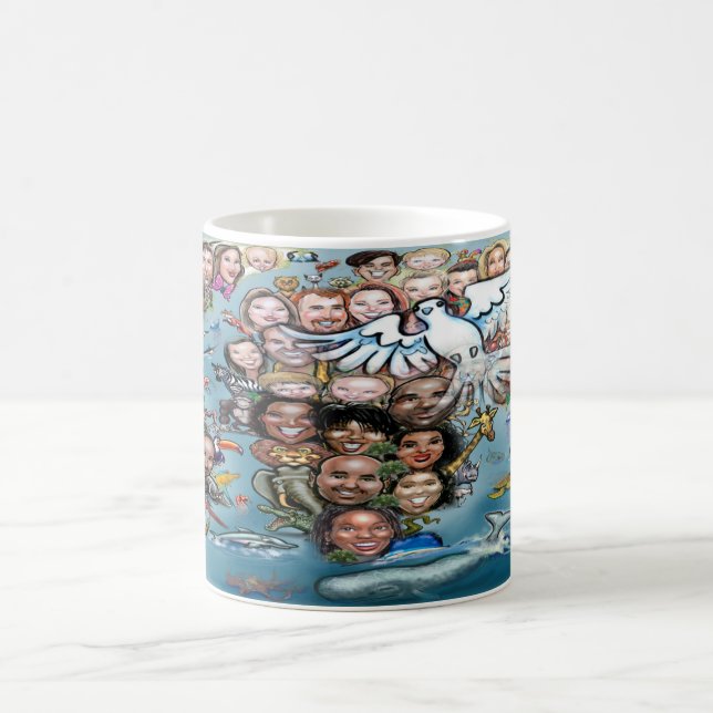 Caneca De Café Paz (Centro)