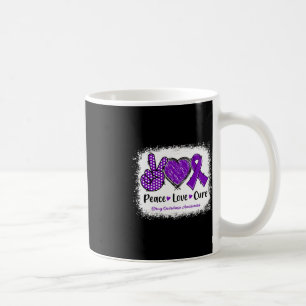 Caneca De Café Paz Amor Cura Sobredosagem de Drogas Sensibilizaçã