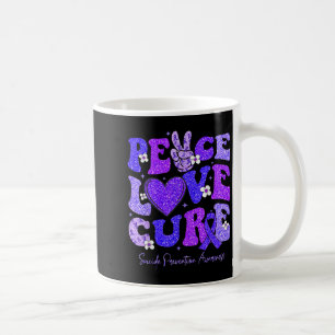 Caneca De Café Paz Amor Esperança Prevenção Suicídio Sensibilizaç