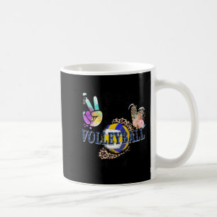 Caneca De Café Paz Amor Mãe Viva Mãe Vovó Leopardo