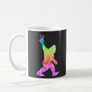 Caneca De Café Paz Amor Pé Grande
