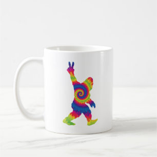 Caneca De Café Paz Amor Pé Grande - Amantes do Pé Grande