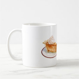 Caneca De Café Paz Amor & Torta de Abóbora