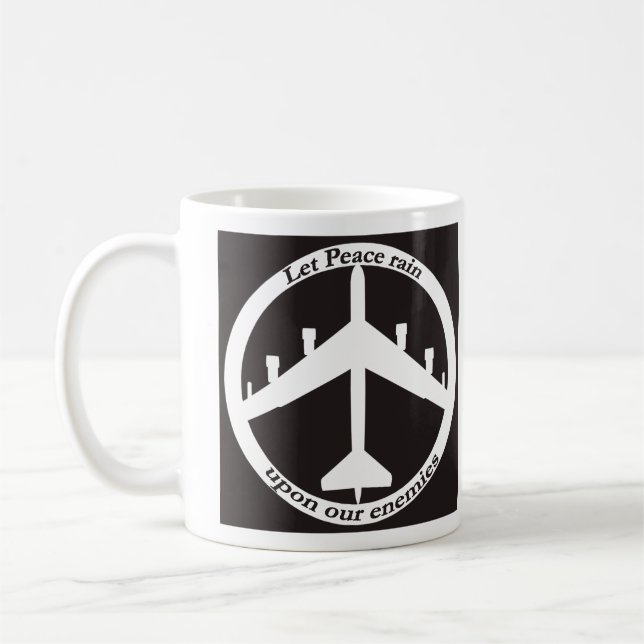 Caneca De Café Paz B-52 (Esquerda)
