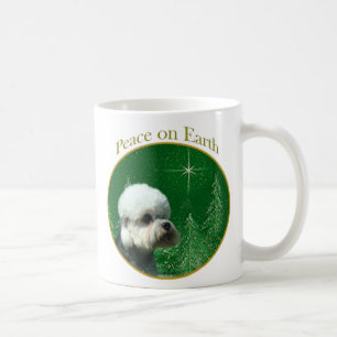 Caneca De Café Paz de Dandie Dinmont Terrier