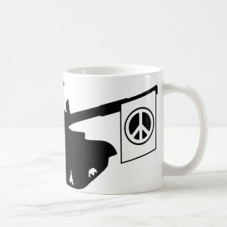 Caneca De Café Paz de mundo! Não guerra