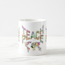 Caneca De Café Paz de Teach
