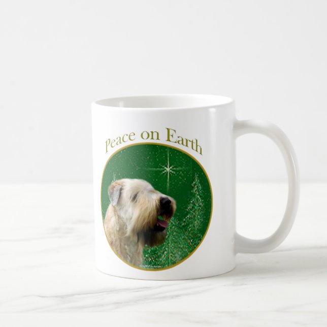 Caneca De Café Paz de Terrier, de Roda Revestida Maciça (Direita)