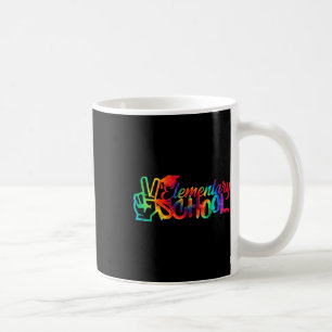 Caneca De Café Paz De Volta À Escola Secundária