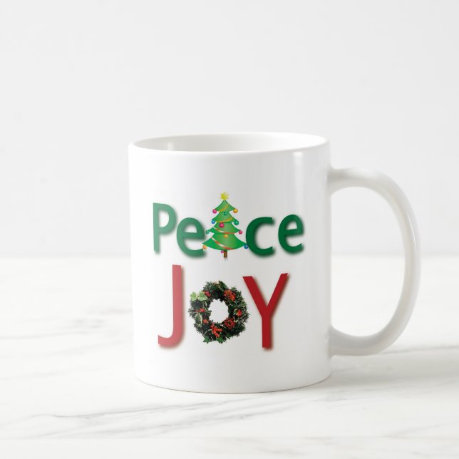 Caneca De Café Paz e Joy Mug (Direita)