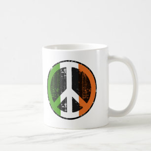 Caneca De Café Paz em Ireland