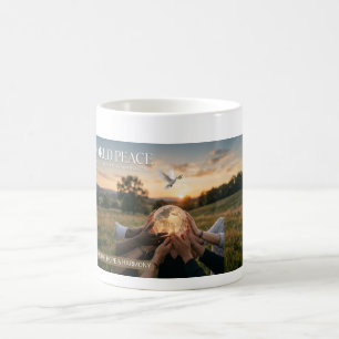 Caneca De Café Paz Mundial