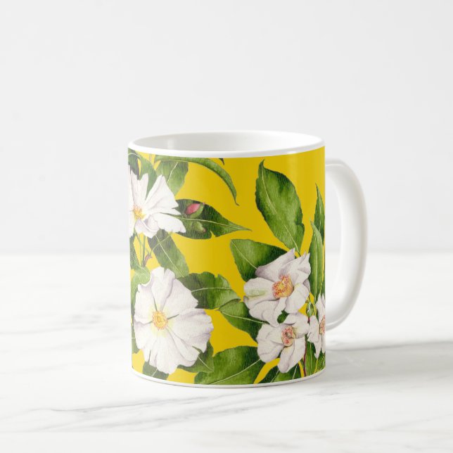 Caneca De Café "Paz na Terra" em uma Mug (Frente Esquerda)