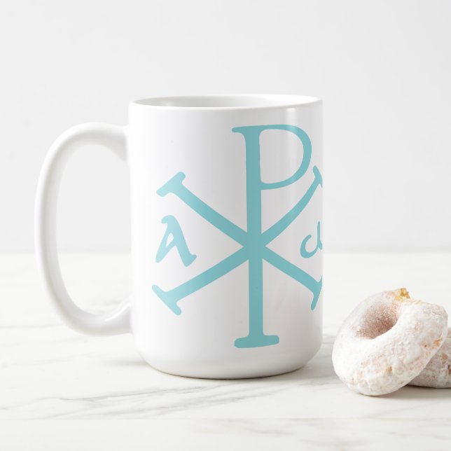 Caneca De Café Paz Romana (Com Donut)