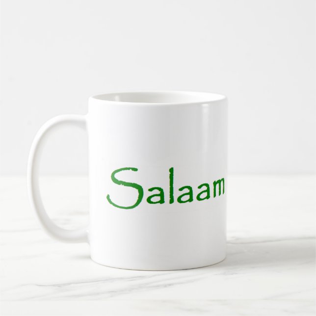 Caneca De Café paz salaam (Esquerda)