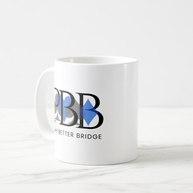 Caneca De Café PBB Mug - Blue (Frente Esquerda)