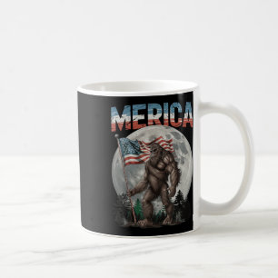 Caneca De Café Pé Grande 4 De Julho Bandeira Americana Funny Patr