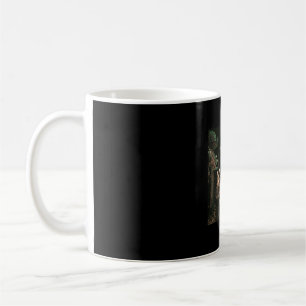 Caneca De Café Pé-grande alienígena ufo selfie engraçado sasquatc