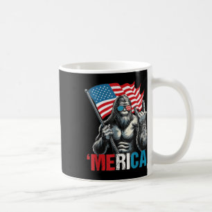 Caneca De Café Pé Grande América Rocha Patriótico Bandeira Americ