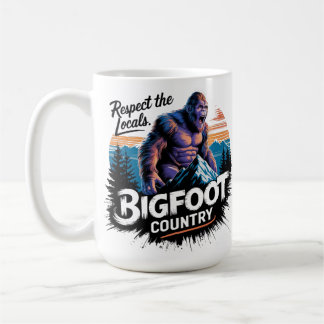 Caneca De Café Pé Grande, Perfeito para Amantes Sasquatch