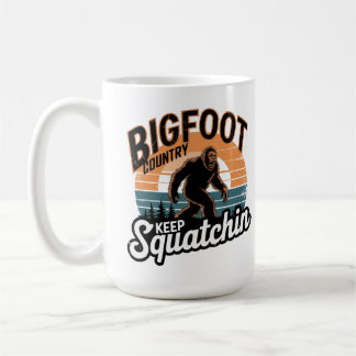 Caneca De Café Pé Grande, Perfeito para Amantes Sasquatch
