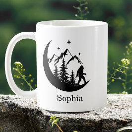 Caneca De Café Pé Grande Sasquatch Squatchy Aventura Personalizad