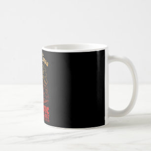 Caneca De Café Pé Grande Surfando I Ando Nas Marés Nebulosas Pací