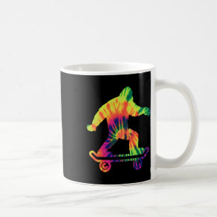 Caneca De Café Pé Grande Tie Dye Hippie Skatistas Sasquatch Ska