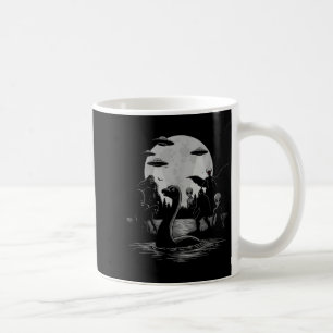 Caneca De Café Pé Grande Ufo Monstro Do Lago Ness Mothman E Alien