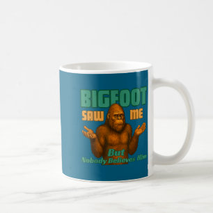 Caneca De Café Pé grande viu, mas ninguém acredita, Sasquatch eng