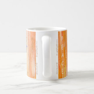 Caneca De Café Peace Flower Mug