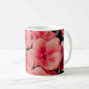Caneca De Café Peach Primrose Flower Art