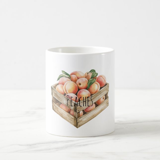 Caneca De Café Peaches Fruit (Centro)