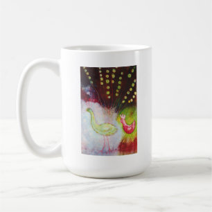 Caneca De Café Peacock Chicken Mug