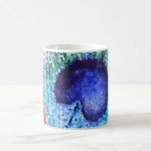 Caneca De Café Peacock Feather Art Classic Mug