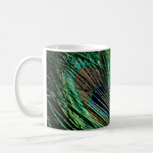 Caneca De Café Peacock Feather Lucky