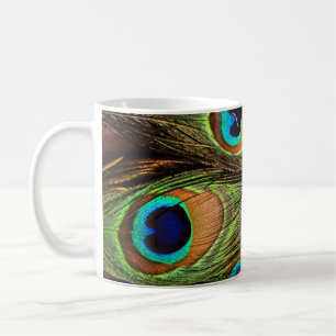 Caneca De Café Peacock Feathers Classic Mug