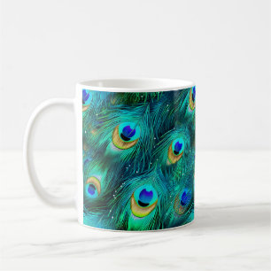 Caneca De Café Peacock Glory