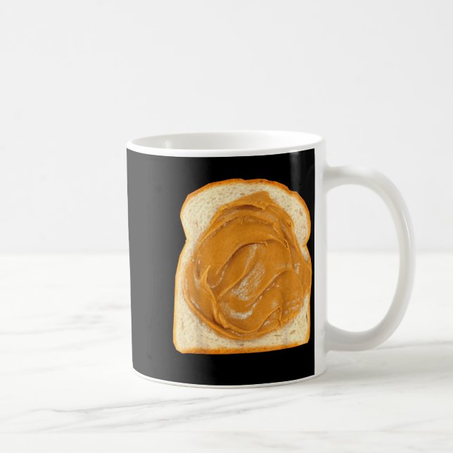 Caneca De Café Peanut Butter On Bread Slice Costume Halloween Foo (Direita)