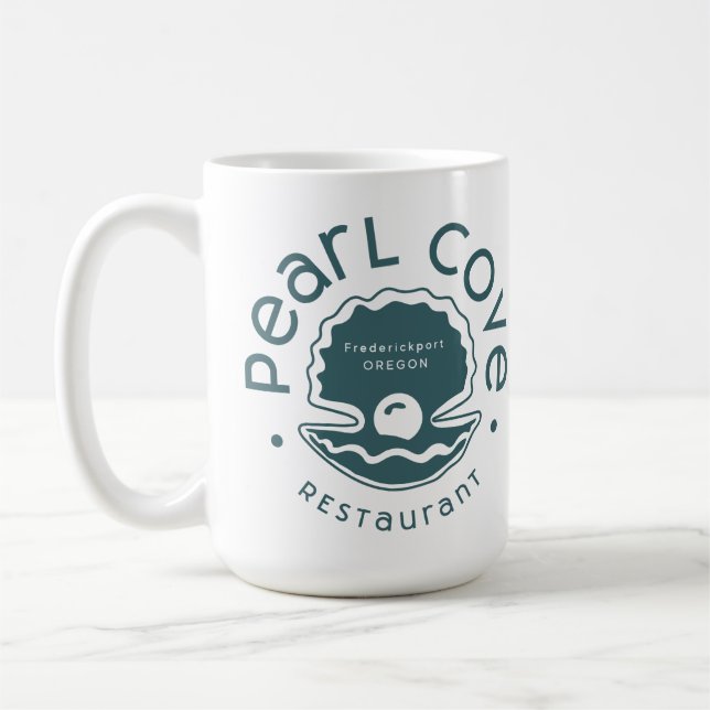 Caneca De Café Pearl Cove Coffee Mug Green (Esquerda)