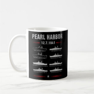 Caneca De Café Pearl Harbor Battleship Memorial Day dezembro 7