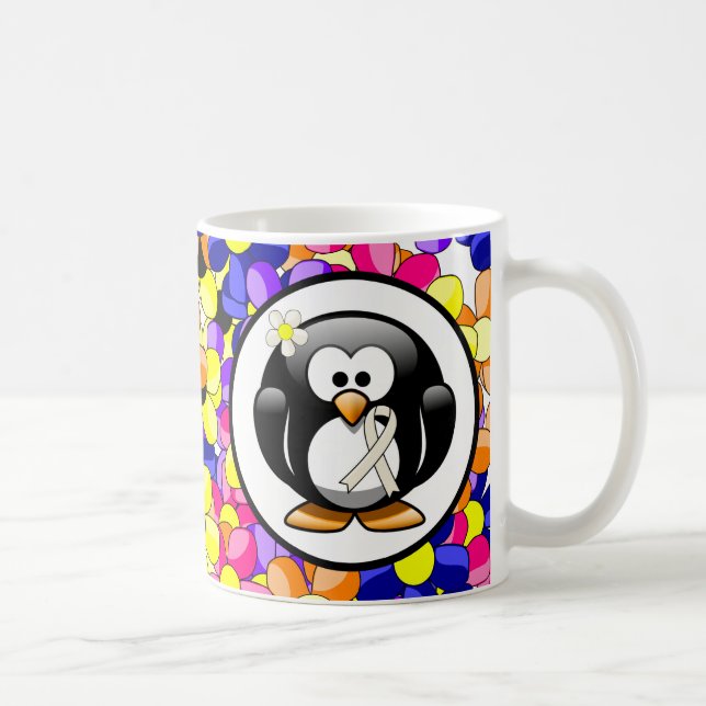 Caneca De Café Pearl Sensibilização Pearl Penguin (Direita)