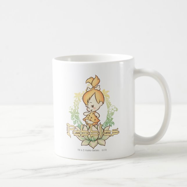 Caneca De Café PEBBLES™ na Flor de Lotus (Direita)