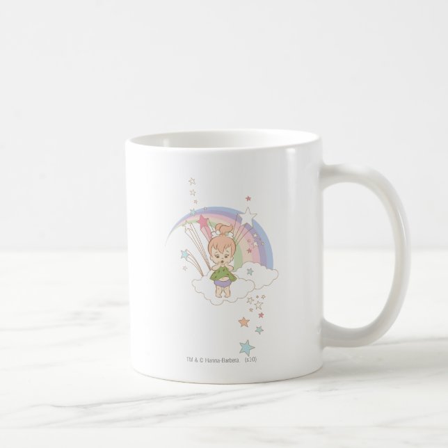 Caneca De Café PEBBLES™ Rainbow Stars (Direita)