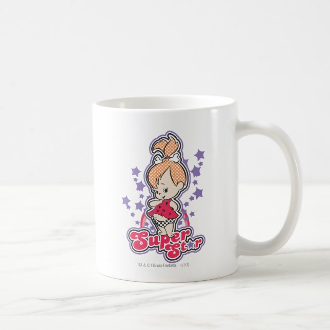 Caneca De Café PEBBLES™ Super Star (Direita)