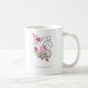 Caneca De Café PEBBLES™ um Cutie nas flores
